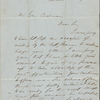 Chapman, John, ALS to. May 15, 1846