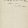 Chapman, John, ALS to. Oct. 10, 1849