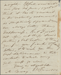 Conway, M[oncure Daniel], ALS to. Nov. 13, 1851