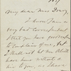 Drury, [Emily Mervine], ALS to. Nov. 2, 1857