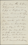 Drury, [Emily Mervine], ALS to. Nov. 2, 1857