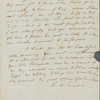 [Hawthorne], Sophia A[melia] Peabody, ALS to. Jan. 20, 1838