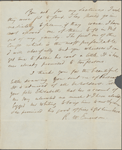 [Hawthorne], Sophia A[melia] Peabody, ALS to. Jan. 20, 1838
