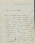 [Hawthorne], Sophia A[melia] Peabody, ALS to. Jun. 3, 1840