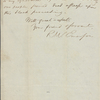 Pierpont, John, ALS to. Jun. 7, 1838