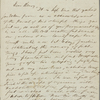 Thoreau, Henry D[avid], ALS to. Jun. 10 and 15, 1843