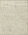 Thoreau, Henry D[avid], ALS to. Jun. 10 and 15, 1843