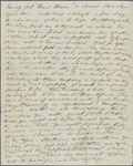 Thoreau, Henry D[avid], ALS to. Jun. 10 and 15, 1843