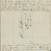 Thoreau, Henry D[avid], ALS to. Jun. 10 and 15, 1843