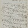 Thoreau, Henry D[avid], ALS to. Jan. 28, 1848