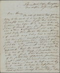 Thoreau, Henry D[avid], ALS to. Jan. 28, 1848