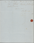 Thoreau, Henry D[avid], ALS to. Feb. 6, [1850]