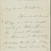 Whipple, E[dwin] P[ercy], ALS to. Apr. 22, 1858