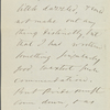 Whipple, E[dwin] P[ercy], ALS to. Apr. 22, 1858