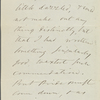 Whipple, E[dwin] P[ercy], ALS to. Apr. 22, 1858