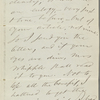 Whipple, E[dwin] P[ercy], ALS to. Apr. 22, 1858