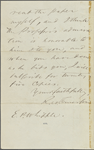 Whipple, E[dwin] P[ercy], ALS to. Apr. 22, 1858