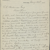 Hunt, Benjamin P[eter], ALS to. Sep. 6, 1830