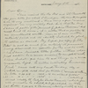 Hunt, Benjamin P[eter], ALS to. Sep. 6, 1830