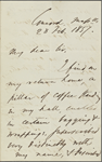 Hunt, B[enjamin] P[eter], ALS to. Feb. 28, 1857