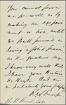 Hunt, B[enjamin] P[eter], ALS to. Feb. 28, 1857