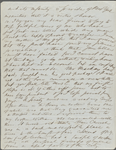 Thoreau, Henry D[avid], ALS to. Feb. [9, 10, 11], 1843