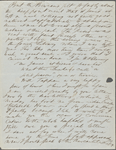 Thoreau, Henry D[avid], ALS to. Feb. [9, 10, 11], 1843