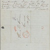 Thoreau, Henry D[avid], ALS to. Feb. [9, 10, 11], 1843
