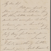 Bennett, William Cox, ALS to NH. May 16, 1860.