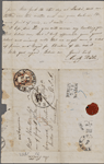 Bötta, Amelie, ALS to NH. Jul. 7, [1852].