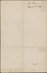 Dicey, Edward, ALS to NH. July 23, [1862].