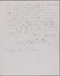 Klasing, A., letter to NH. Jun. 3, 1851. Translation in unknown hand.