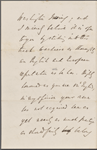 Lucas, Sam, ALS to NH. Nov. 17, 1859.