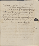 Manning, Robert, ALS to NH. Aug. 14, 1813.
