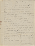 Manning, Robert, ALS to NH. Dec. 9, 1813.