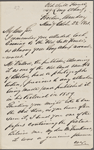 Oakes, James, ALS to NH. Oct. 28, 1861.