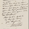 Oakes, James, ALS to NH. Oct. 28, 1861.