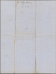 Oliver, Peter, ALS to NH. May 9, 1851.