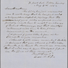 Pike, William B., ALS to NH. Aug. 2, 1852.