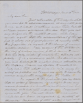 Pynchon, Thomas R., ALS to NH. Jun. 10, 1851.