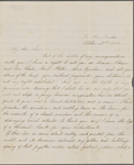 "South-wind," ALS to NH. Oct. 20, 1852.