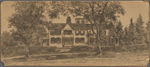 Packard, N. S. Original pen-and-ink drawing of Hawthorne's home