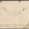 Miscellaneous manuscript material and professional cards.