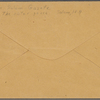 Miscellaneous manuscript material and professional cards.