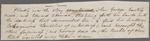 Biographical stories for children. Holograph fragment. Unsigned, undated.