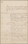 MS copy of account of consular services, Aug. 1, 1853 - Jun. 30, 1855, and memorandum concerning letters addressed to W. L. Marcy, Secretary of State, by Nathaniel Hawthorne, Consul of the U.S. at Liverpool, Aug. 1, 1853 to [Sep. 7, 1854]