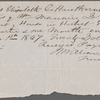 4 MS Receipts.   
 1 for rent of house in Herbert Street, 1847. 
 2 from William D. Ticknor & Co., 1851 & 1855. 
 1 for music lessons, 1867.
