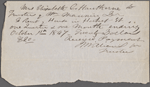 4 MS Receipts.   
 1 for rent of house in Herbert Street, 1847. 
 2 from William D. Ticknor & Co., 1851 & 1855. 
 1 for music lessons, 1867.