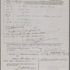 Consul's certificate, Liverpool, July 6, 1855, relating to cargo of "Pacific," signed by Nathaniel Hawthorne.