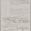 Consul's certificate, Liverpool, Oct. 17, 1856, relating to cargo of "Star of the West," signed by Nathaniel Hawthorne.